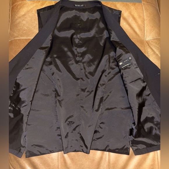 Men’s black waistcoat - Picture 2 of 10